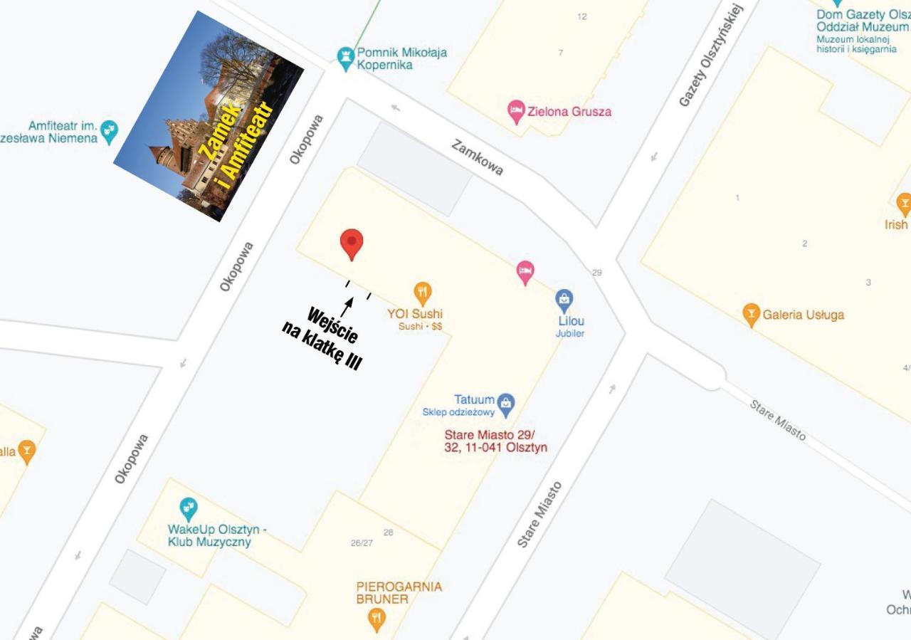 Amfiteatr Stare Miasto Olsztyn  Ngoại thất bức ảnh